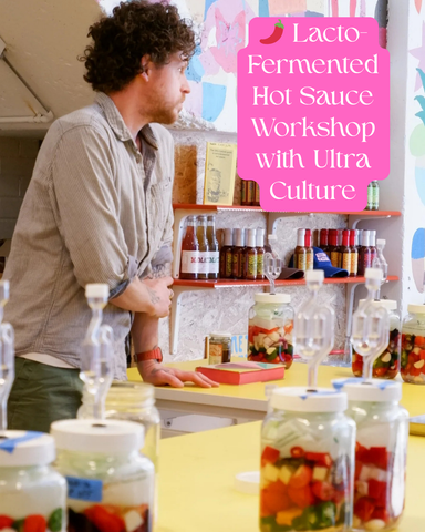Lacto-Fermented Hot Sauce Workshop (11.30am - 1.30pmish, Sunday 1st August)