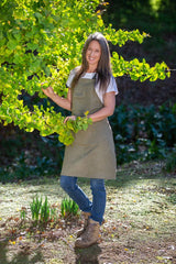 Aussie Gardener - Matching canvas apron and kneeling pad - Pick up only