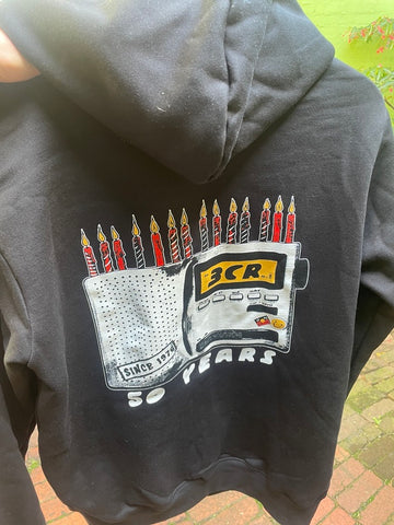 3CR Celebrating 50 Years - Hoodie with Zipper! - 25% off in cart at checkout!!