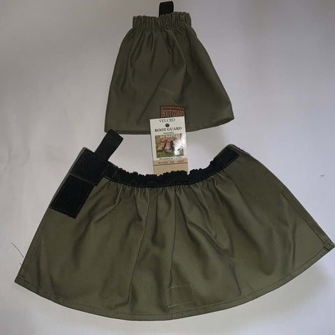 Boot Guards (Khaki) - Velcro Durapel Boot Guards - Pick up only